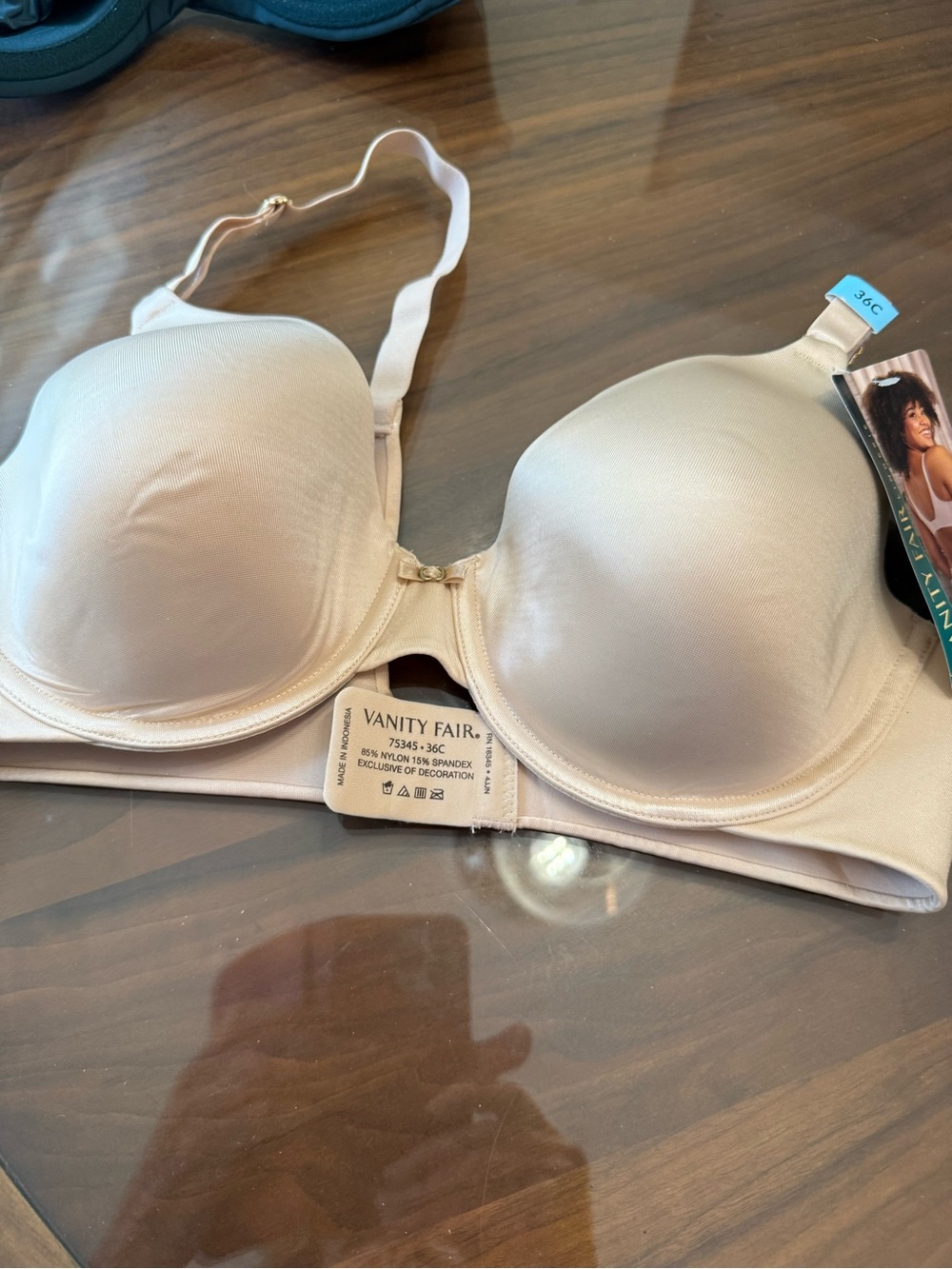 Vanity Fair Smooth T-Shirt Bra - Light Nude